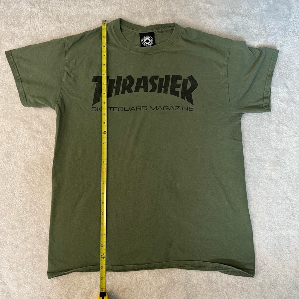 Thrasher Tee - Green - Picture 4 of 5